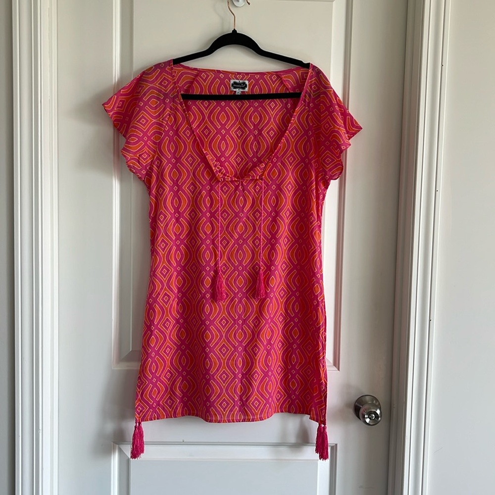 Mud Pie cotton tunic top size large